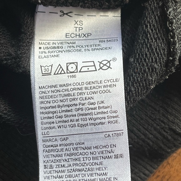 LONG SLEEVED SWEATSHIRT DRESS/TUNIC - Picture 10 of 11